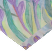 Abstracte lentescrocus tafelkleed (Gekanteld)