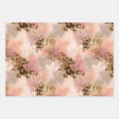 Abstracte Leopard Print Wrapping Paper Set (Voorkant 2)