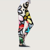 Abstracte Leuke kleurrijke Leggings (Rechts)