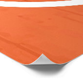 Abstracte levendige ritmes poster (Hoek)