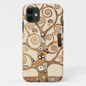 Abstracte levensboom van Gustav Klimt Case-Mate iPhone Case (Achterkant)