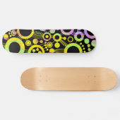 Abstracte levensstructuur - Kleur Tex 01 Skateboard (Horizontaal)