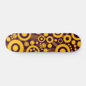 Abstracte levensstructuur skateboard (Horizontaal)