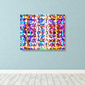 Abstracte lichten canvas afdruk (Insitu (Houten vloer))