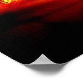 Abstracte Lichtschildering Ploosh Poster (Hoek)