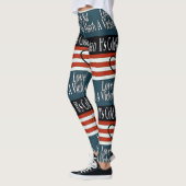 Abstracte liedstijl; leggings (Links)