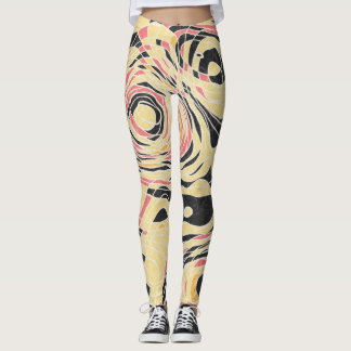 Abstracte lijn geo patroon, topografisch ontwerp. leggings