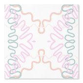 Abstracte lijnen behang (Voorkant)