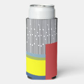 Abstracte lijnen en Rechthoeken (Seltzer Achterkant)