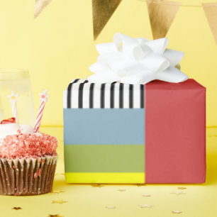 Abstracte lijnen en rechthoeken cadeaupapier