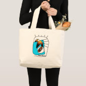 Abstracte lijnen grote tote bag (Voorkant (product))