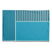 Abstracte lijnen kussensloop (Achterkant)