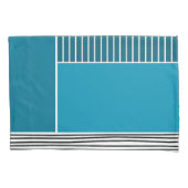 Abstracte lijnen kussensloop (Voorkant)