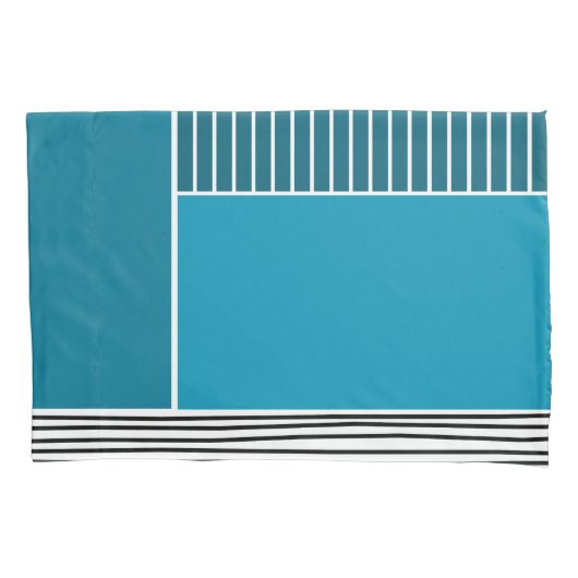 Abstracte lijnen kussensloop (Voorkant)