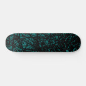 Abstracte lijnen - Moss Green Skateboard (Horizontaal)