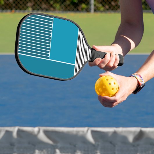 Abstracte lijnen pickleball paddle (Insitu)