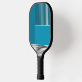 Abstracte lijnen pickleball paddle (Links)