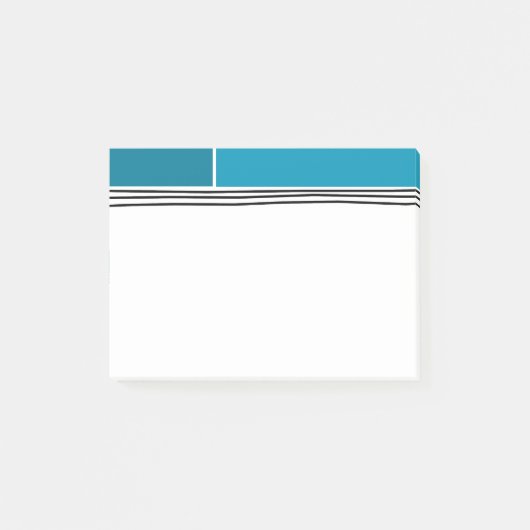 Abstracte lijnen post-it® notes (Voorkant)