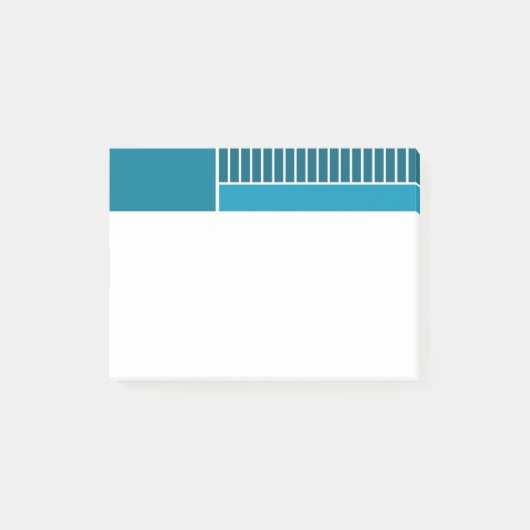 Abstracte lijnen post-it® notes (Voorkant)