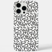 Abstracte lijnen voor zwart en wit Case-Mate iPhone case (Achterkant)