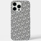 Abstracte lijnen voor zwart en wit Case-Mate iPhone case (Achterkant)