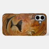 Abstracte Lion Safari Art Print Case-Mate iPhone Case (Achterkant (horizontaal))