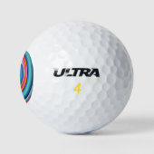 Abstracte Lollipop Golfballen (Logo)