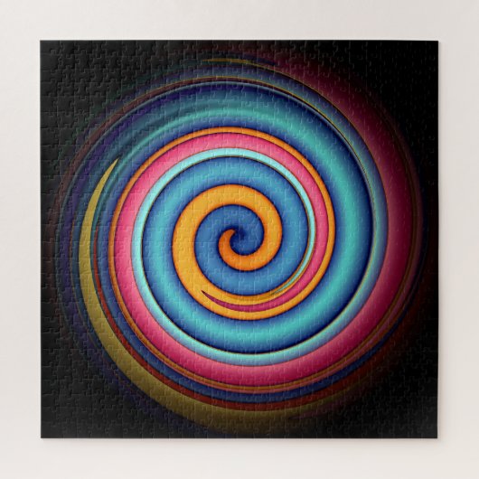 Abstracte Lollipop Legpuzzel (Verticaal)