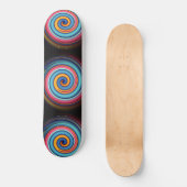 Abstracte Lollipop Skateboard (Voorkant)