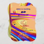 Abstracte Maagd Verjaardag (aug. 23 - sept. 22) Kaart (Voorkant / Achterkant)