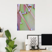 Abstracte madroneboomstam poster (Thuiskantoor)