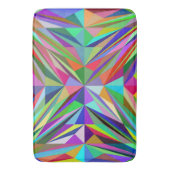 Abstracte Mandala Badmat (Voorkant Verticaal)