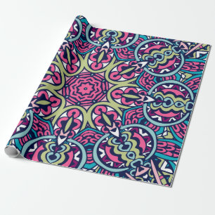 Abstracte Mandala Custom Gift Ideeën #7 Cadeaupapier
