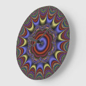 Abstracte Mandala Grote Klok (Hoek)