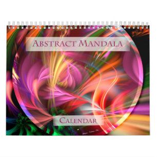 Abstracte Mandala Kalender