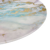 ABSTRACTE MARBLE PASTEL TRAY CUTARD SNIJPLANK (Hoek)
