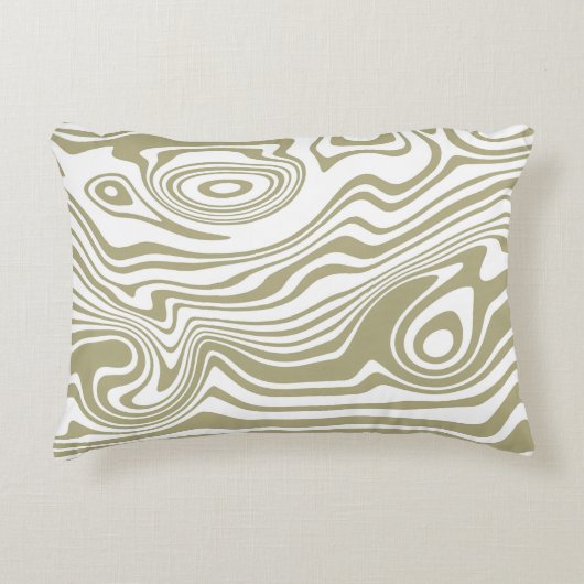 Abstracte Marble Waves artwork | Accent Kussen (Voorkant)