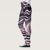 Abstracte Marble Waves artwork | Leggings (Links)