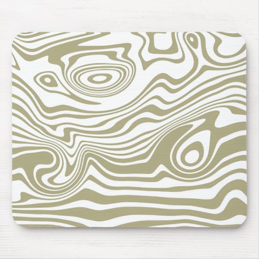 Abstracte Marble Waves artwork | Muismat (Voorkant)