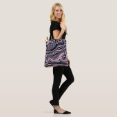 Abstracte Marble Waves artwork | Tote bag (Op model)
