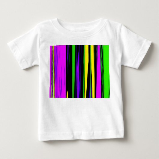 Abstracte mardi Gras Stripes (Voorkant)