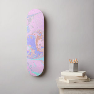 Abstracte marmer skateboard