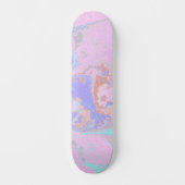 Abstracte marmer skateboard (Voorkant)