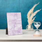 Abstracte marmer Stone Tabletop Plaque met Easel Fotoplaat (Zijkant)