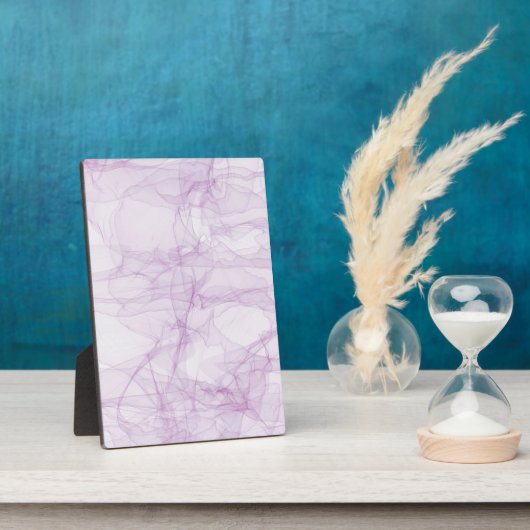 Abstracte marmer Stone Tabletop Plaque met Easel Fotoplaat (Zijkant)