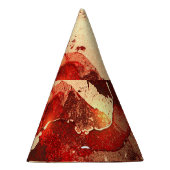 Abstracte marmeren achtergrond. feesthoedjes (Rechts)