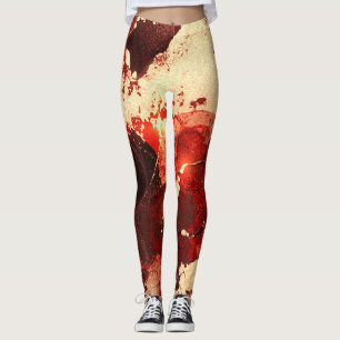 Abstracte marmeren achtergrond. leggings
