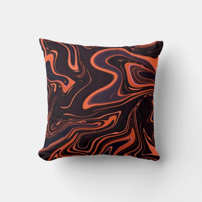 Abstracte marmertextuur Achtergrond Kussen (Voorkant)