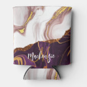 Abstracte marmertextuur blikjeskoeler (Voorkant)