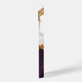 Abstracte marmertextuur iPhone hoesje (Linkerkant)